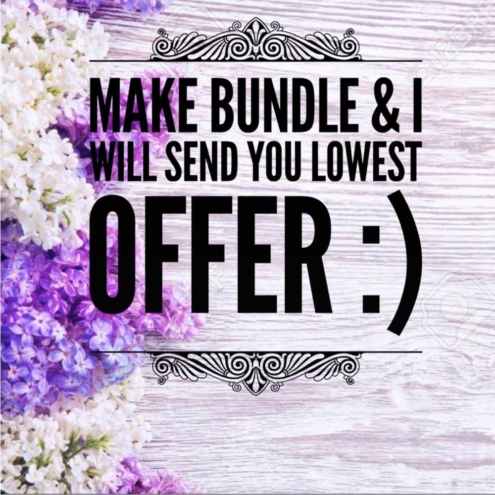 Closing closet bundle your likes and make an offer